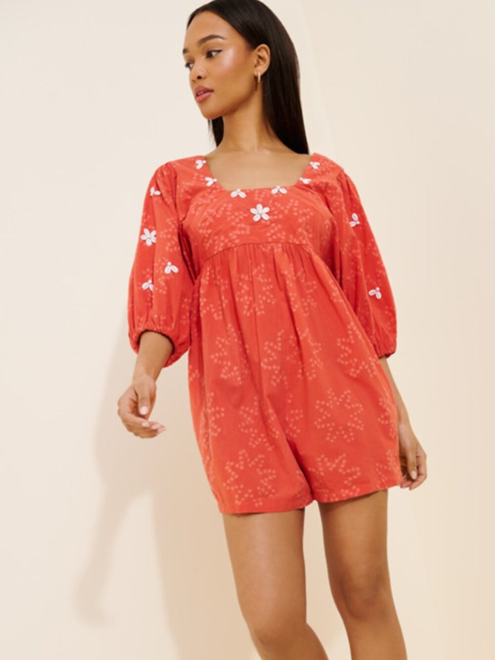 Anthropologie Celandine Romper